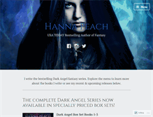 Tablet Screenshot of hannapeach.com